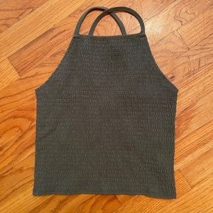 Hollister Criss Cross Back Tank Top